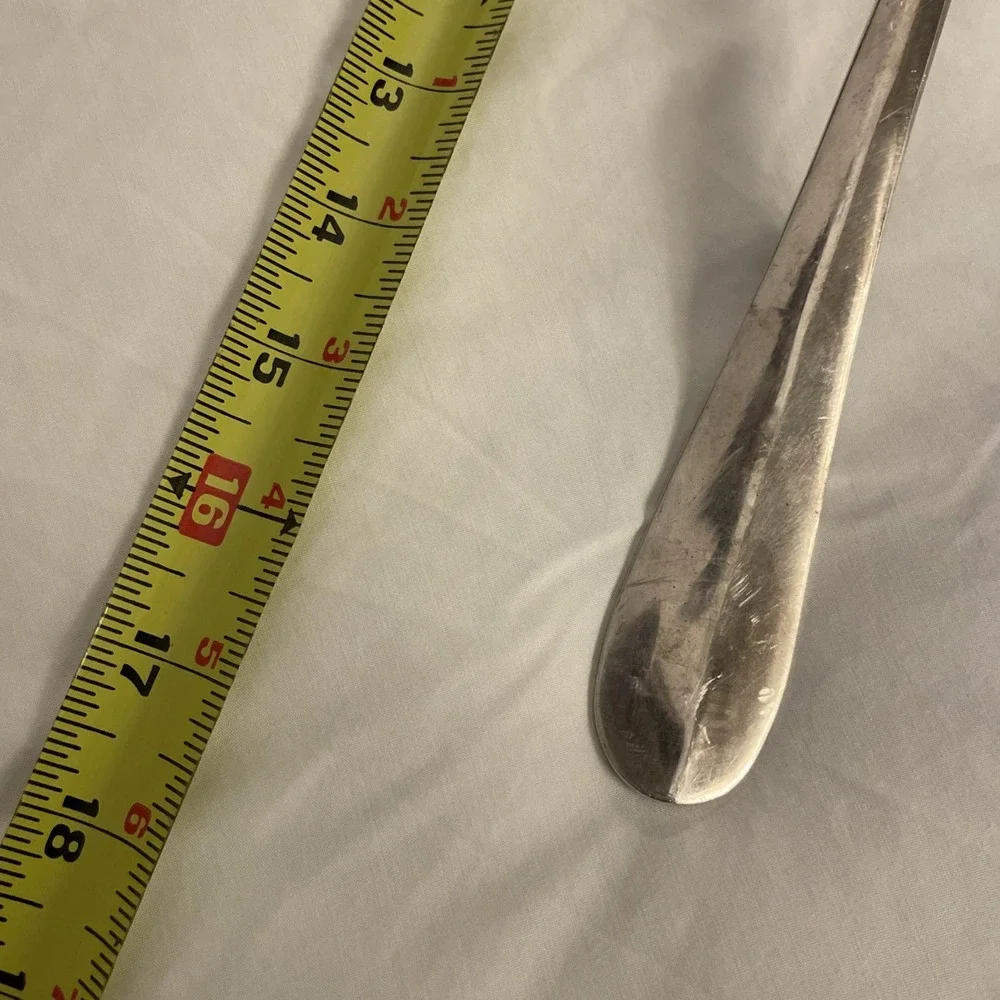 Vintage Silver‎ Plated Serving Ladle Spoon 17